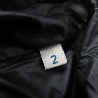 Moncler Hermine Logo Patch Hooded Down Coat Black 2 Garment — view 10