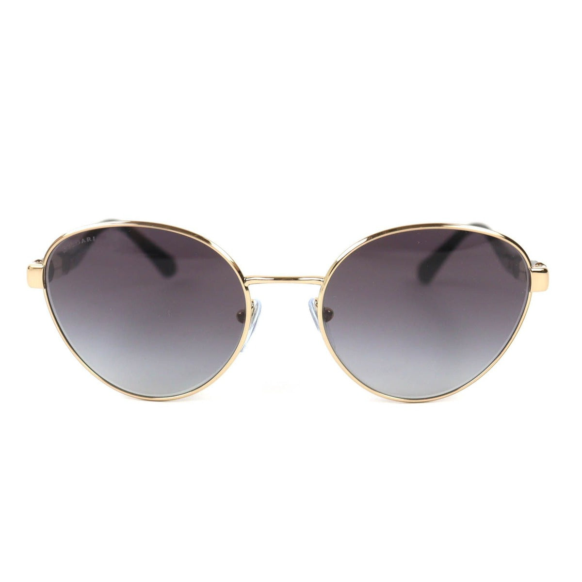 Bvlgari Serpenti 6155 Boston Frame Sunglasses Black Gold 5518 140 Demo Lens — view 4