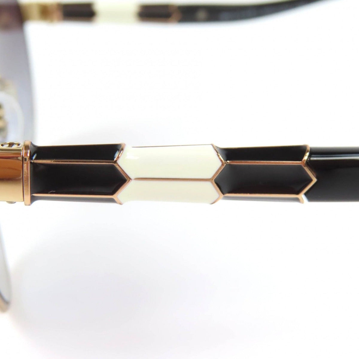 Bvlgari Serpenti 6155 Boston Frame Sunglasses Black Gold 5518 140 Demo Lens — view 10