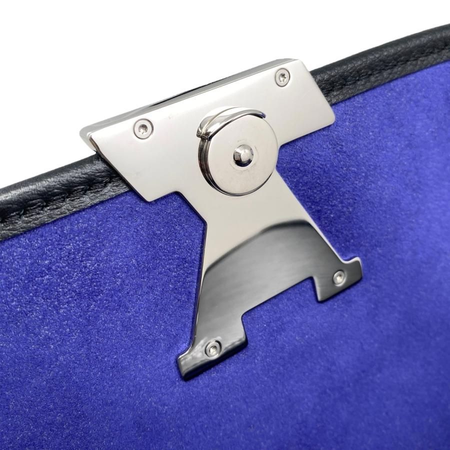 Louis Vuitton One Shoulder Bag Buci NM M59386 Epi Noir Black Black Purple Louis