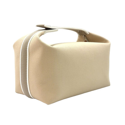Hermes Brid-a-brac Cotton Beige Pouch Silver — view 2