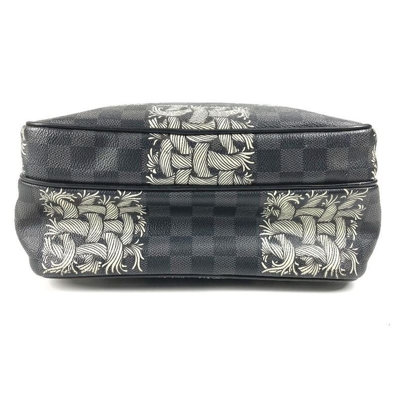 Louis Vuitton Shoulder Bag Nile PM Nile PM N41572 Damier Graphite Canvas Black