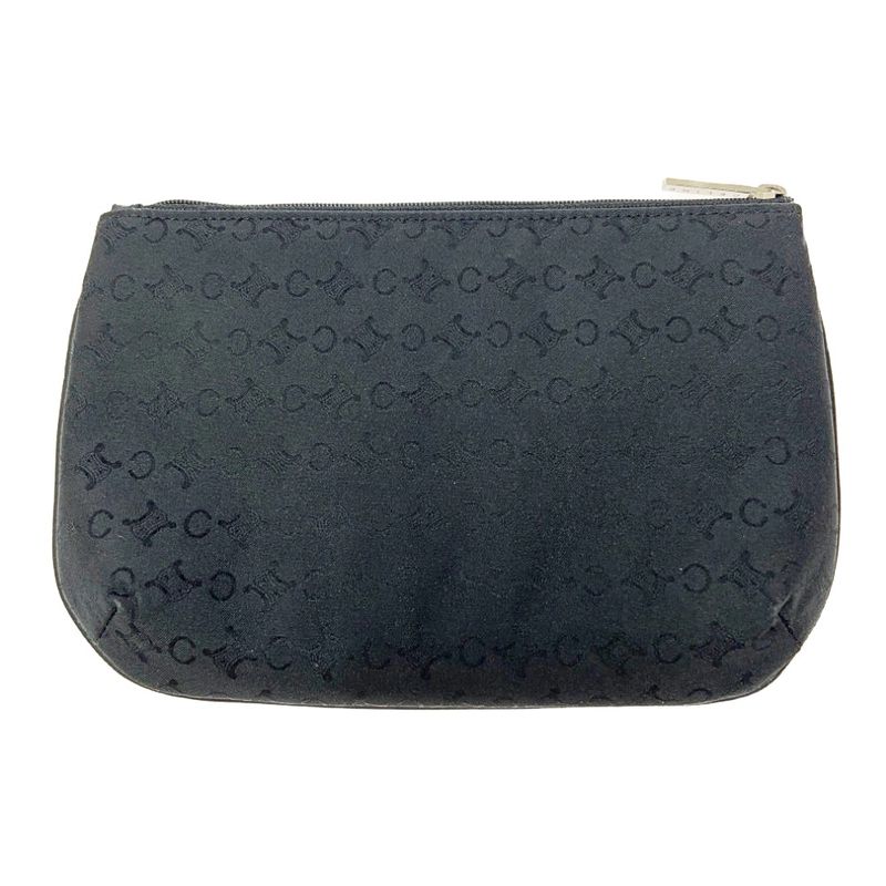 Celine Nylon Macadam Pouch Black 406449 Pouch