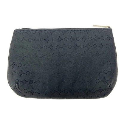 Celine Nylon Macadam Pouch Black 406449 Pouch