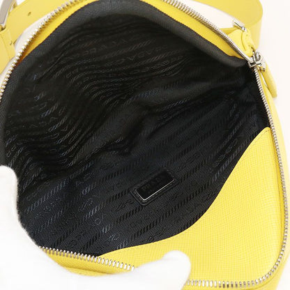 Prada Triangle 2vl039 2FAD F0377 Shoulder Bag Leather Unisex