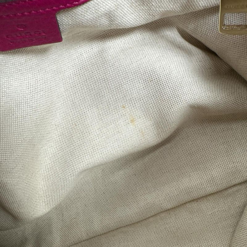 Gucci 323660 2WAY Bag Tote Bamboo Handbag Gucci Pink