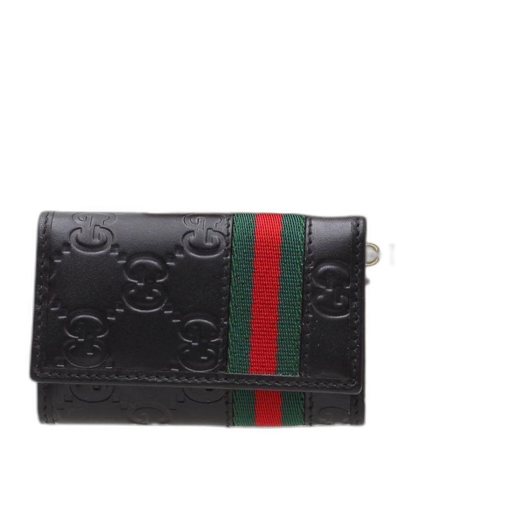 Gucci Guccissima Sherry Key Holder