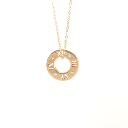 Tiffany & Co Necklace Atlas Earrings de Diamond 18K