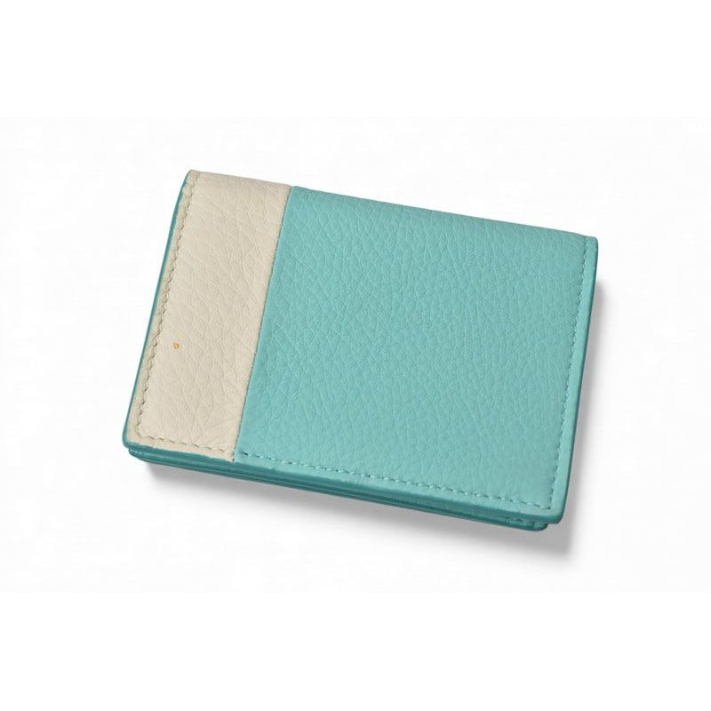 Tiffany & Co Card Case Coin Mini Wallet Vertical Fold — view 3