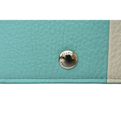 Tiffany & Co Card Case Coin Mini Wallet Vertical Fold — view 4