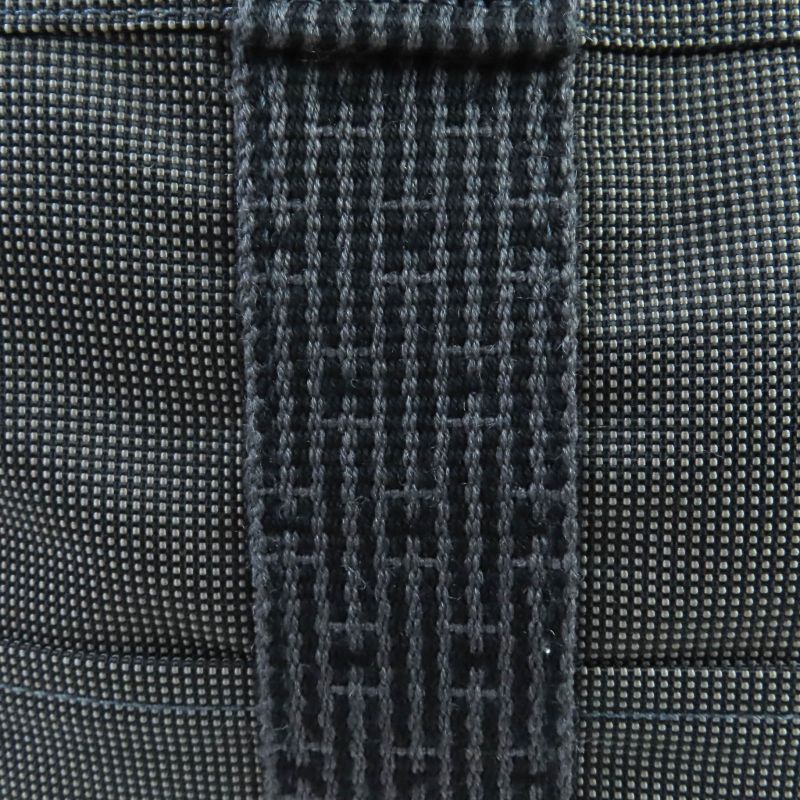 Hermes Yale Line MM Silver Hardware Serie Button Canvas Tote Bag Gray Made In