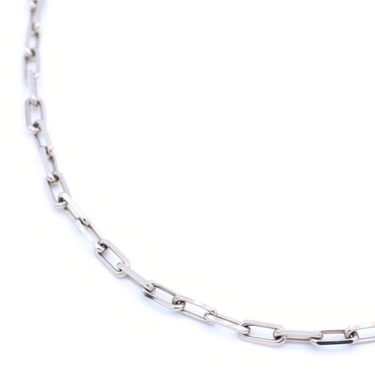 Cartier Santos de Cartier Chain Necklace 18K White Gold