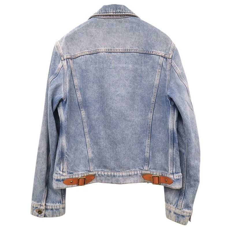 Louis Vuitton 19SS Double Front Virgil Abloh Hga73wlvp Cotton/leather Blue Size