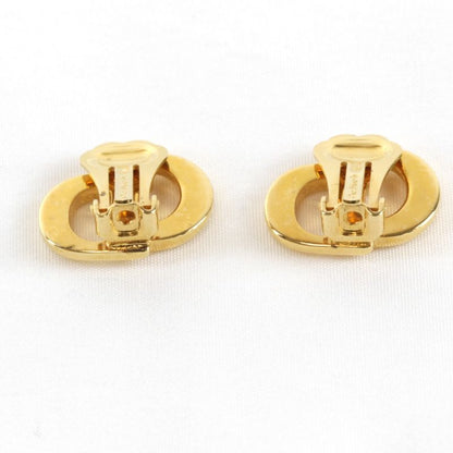 Christian Dior Logo Earrings
