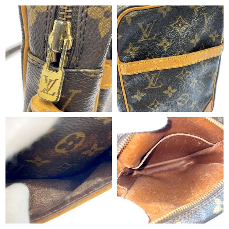 Louis Vuitton M45266 Monogram PVC Danube Shoulder Bag Brown 326582