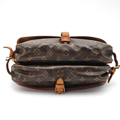 Louis Vuitton Saumur 30 Shoulder Bag Flap Brown — view 6
