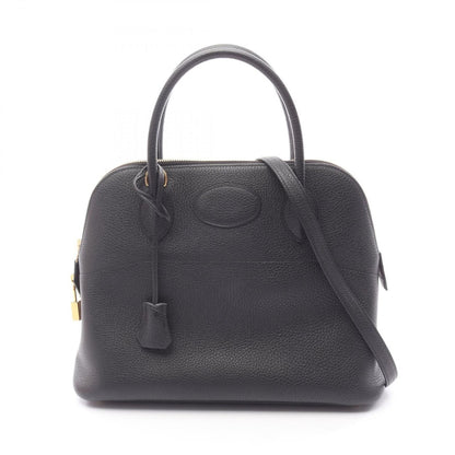Hermes Handbag Bolide 31 Black Leather
