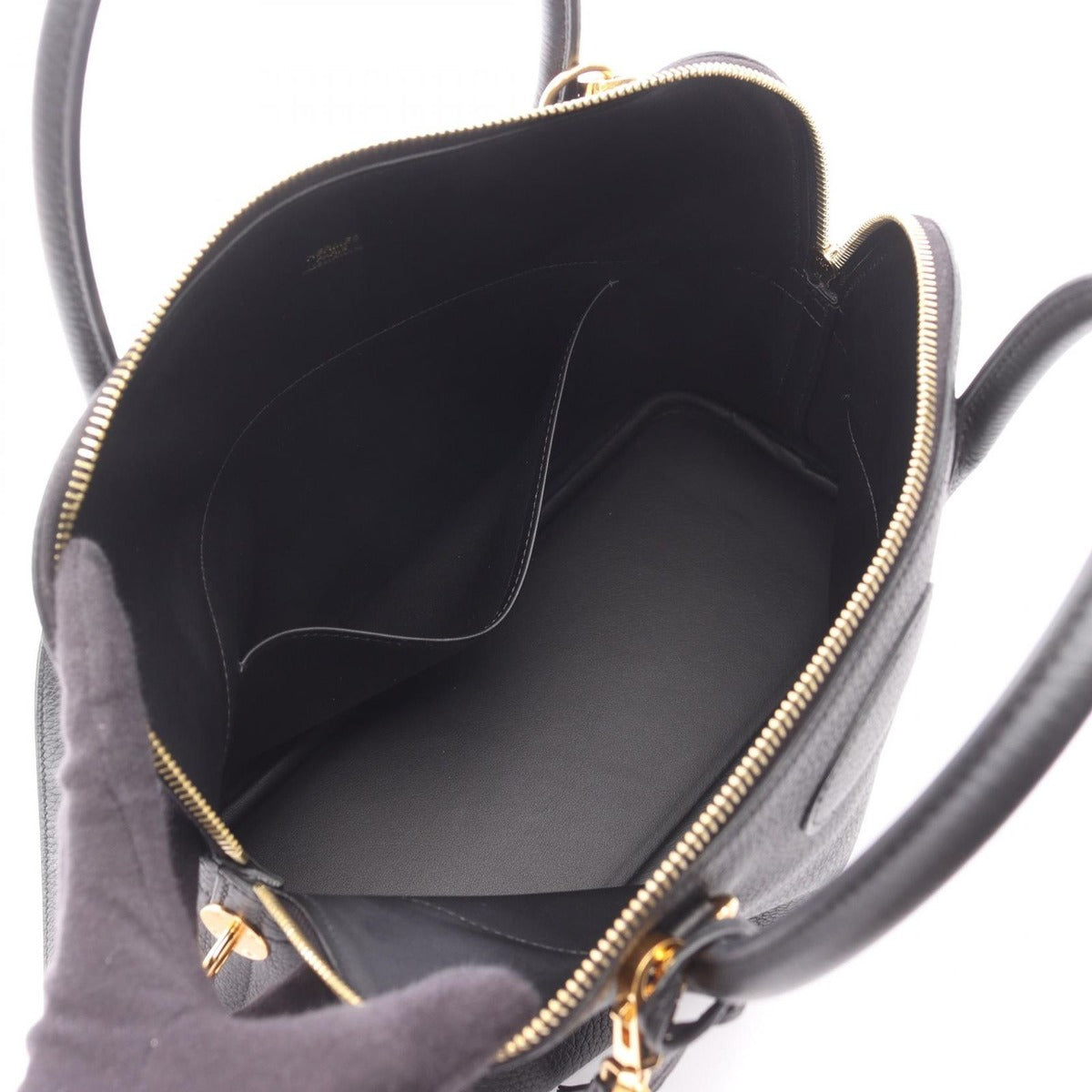 Hermes Handbag Bolide 31 Black Leather — view 3