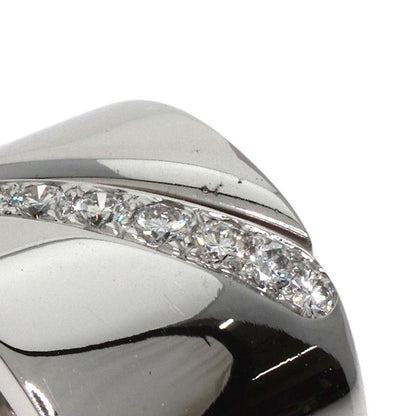 Hermes Diamond #48 Ring 18K White Gold Ladies