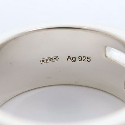 Gucci Branded G Silver 925 Size 10 Ladies 7.1g Ring