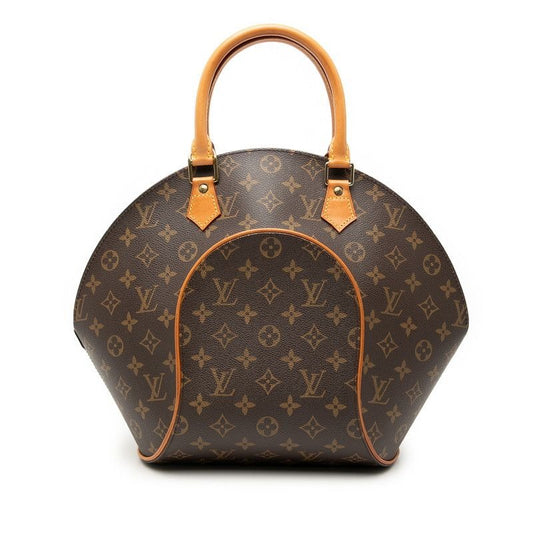 Louis Vuitton Monogram Ellipse MM Brown Leather