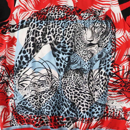 Hermes 3e2868d3 Jungle LOVE Jungle Love Silk Short/short Sleeve Knit Red And