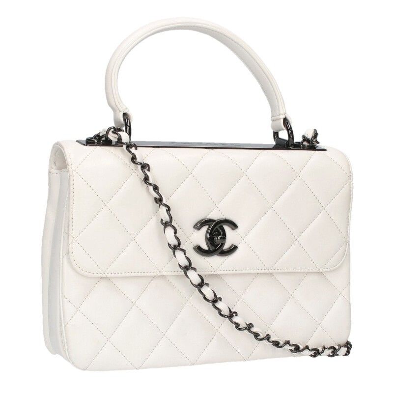 Chanel Trendy CC A92236 Coco Mark Lambskin Chain Handbag Women