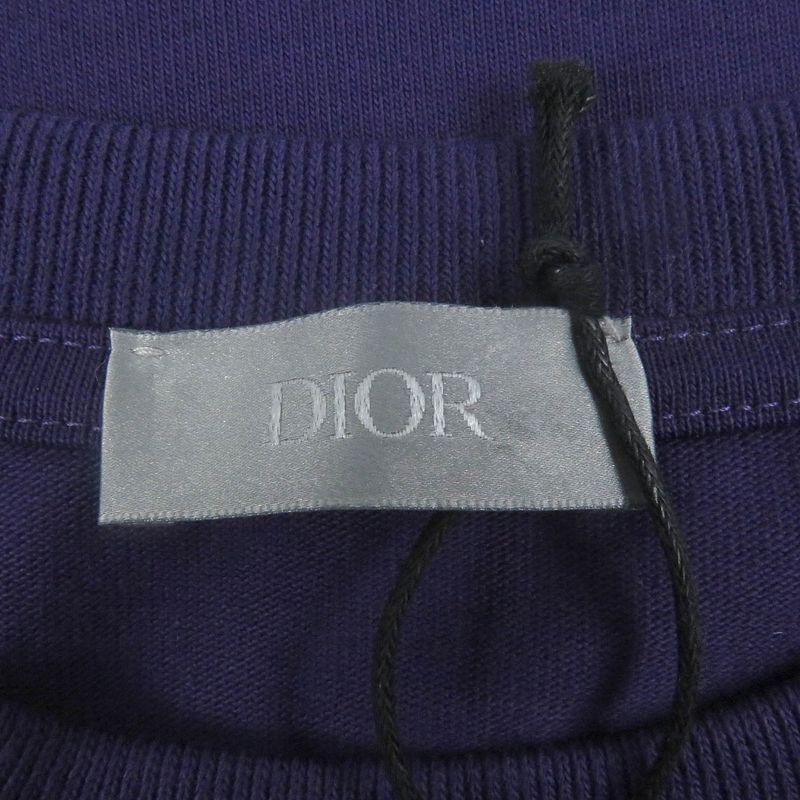 DIOR Homme 23SS 313j696a0554 100% Cotton Logo Embroidery Relaxed Fit Short