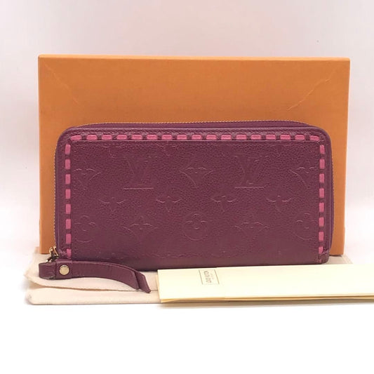 Louis Vuitton Monogram Empreinte Stitch Zippy Wallet Price Negotiation Welcome