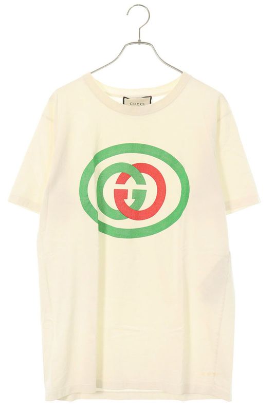 Gucci 565806 Xjbau Interlocking G Oversized T-shirt Men's S