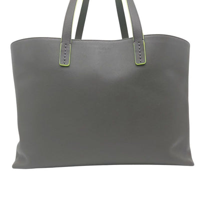 Bulgari X Fragment Collaboration Tote Bag Gray Neon Yellow Storage Bag