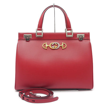 Gucci Zumi Medium Top Handle Bag 564714 2WAY Leather