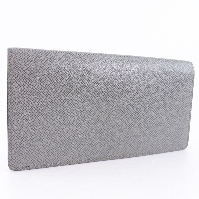Louis Vuitton Portefeuille Brazza M32653 Taiga Glacier Sp2141 Unisex Long Wallet