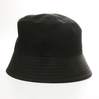 Prada Bucket Hat 1hc137 2DMI Bucket Hat Re-nylon Nylon M Size Triangle Plate