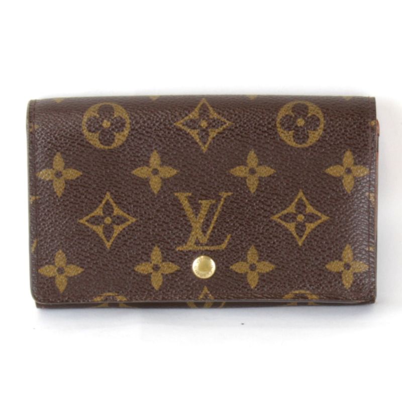 Louis Vuitton Portmonnais Vieux Tresor M61730 Bifold Wallet Monogram
