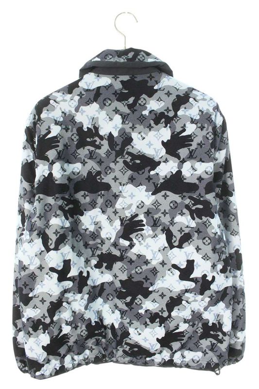 Louis Vuitton 20AW Hjb05wnis Reversible Camouflage Monogram Blouson Men 46