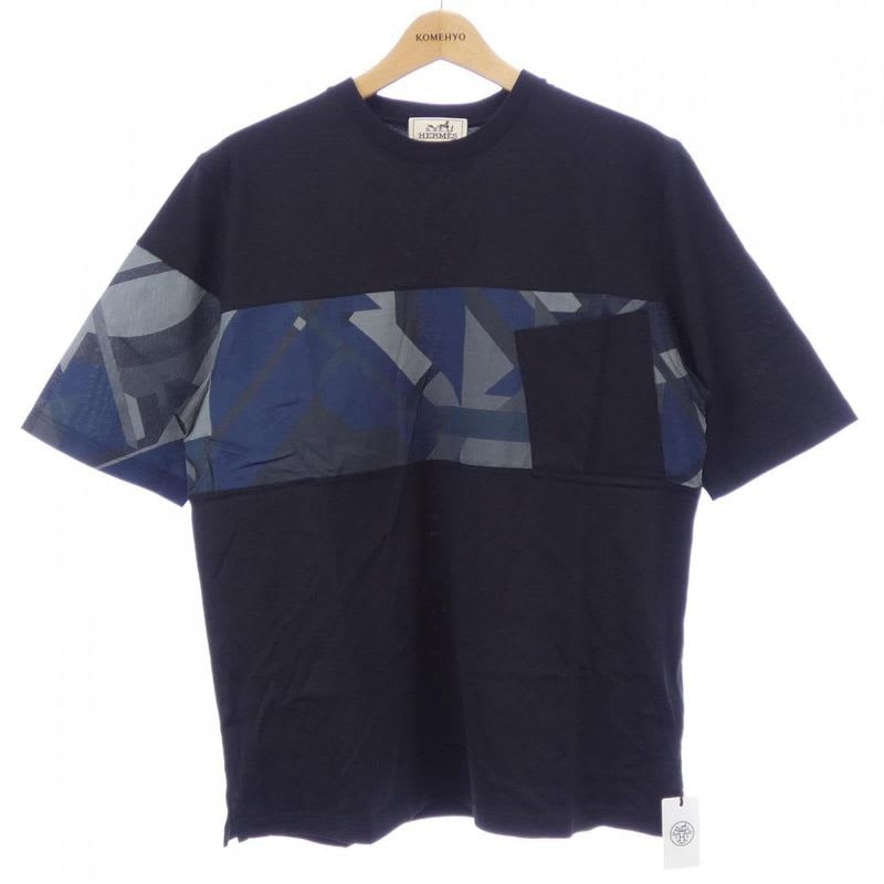Hermes Printed Stripe Pocket