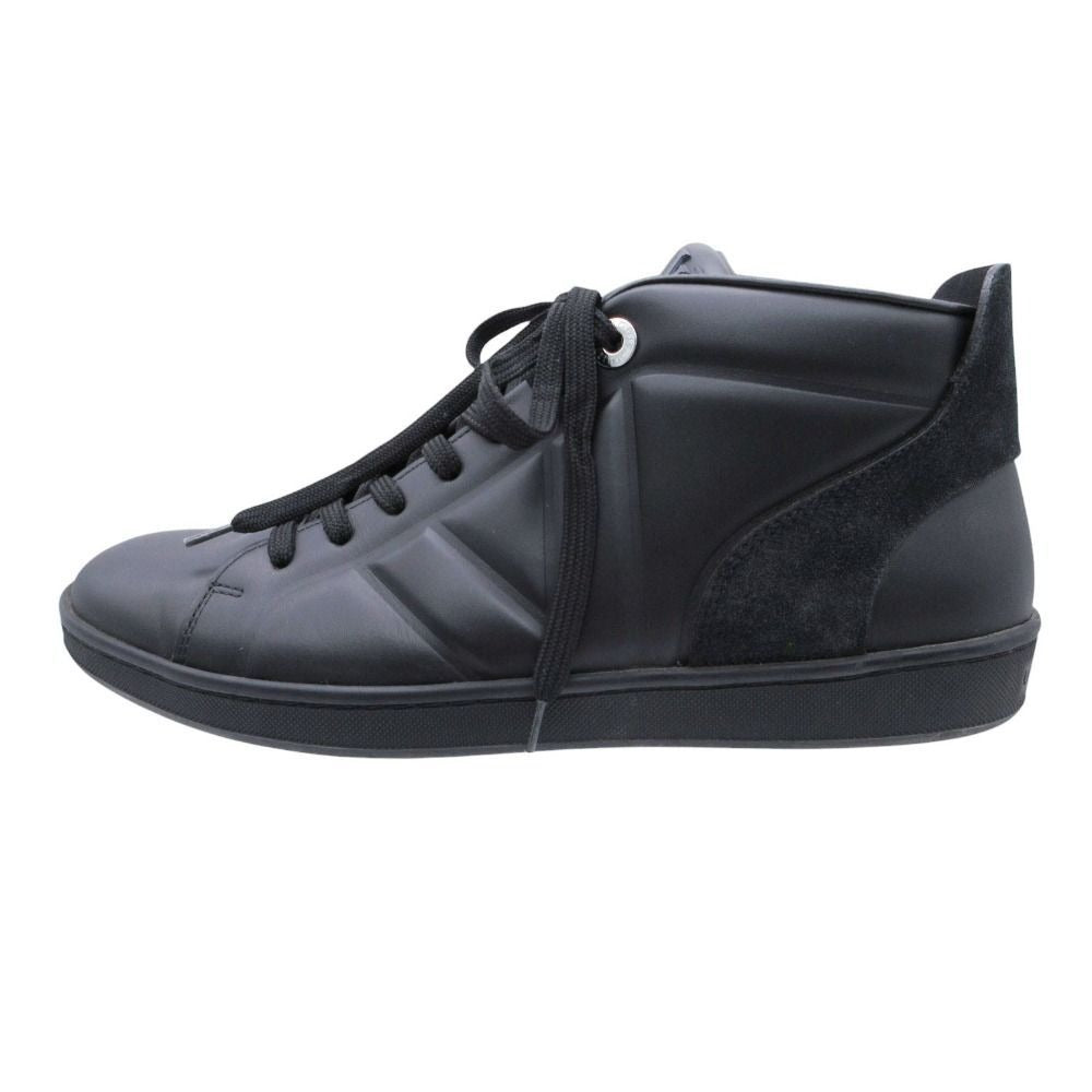 Louis Vuitton Leather Sneakers Shoes LV Logo Fuse Ledge