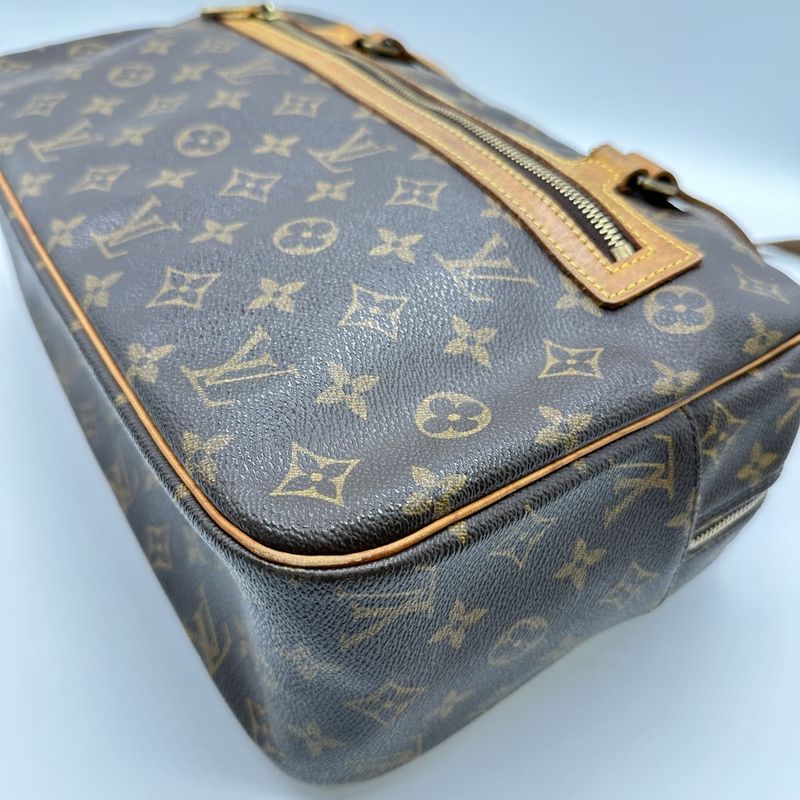 Louis Vuitton M51181 Cité GM Tote Bag Shoulder Bag Brown Monogram Leather