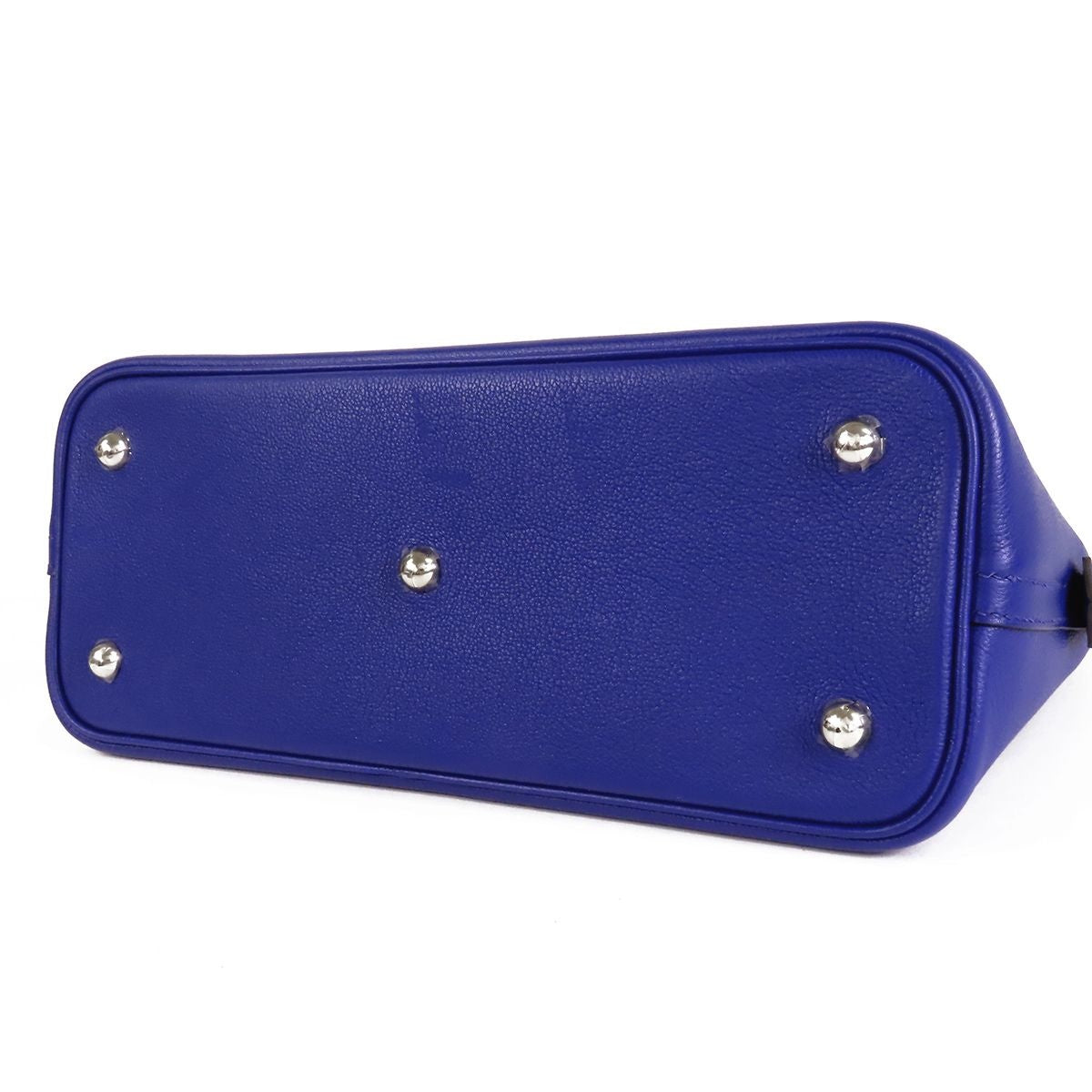 Hermes Bolide 1923 30 Blue Electric Silver Evercolor 2-Way Shoulder Bag — view 3