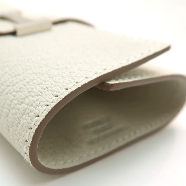 Hermes Bearn Key Case 4 Series Chevre White Series Similar To Svhardware Hermes