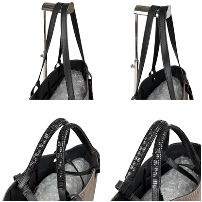 Loewe Anagram 2way Tote Bag Canvas Leather Jacquard Black