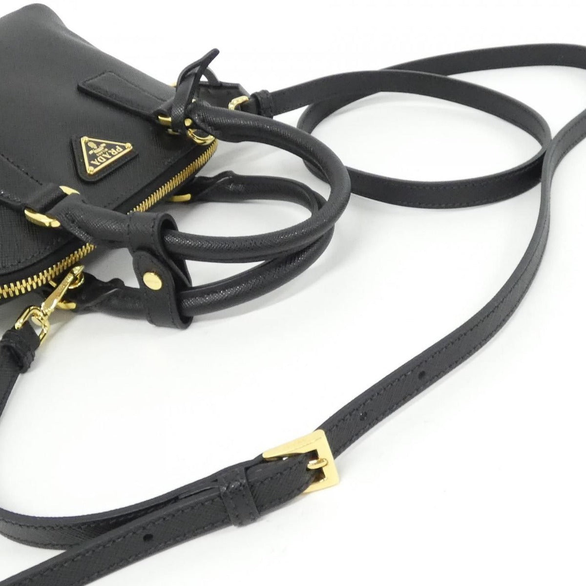 Prada Bag Gold Nero — view 5