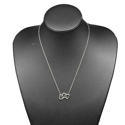 Tiffany & Co Triple Heart 925 Silver Ladies 4g Necklace