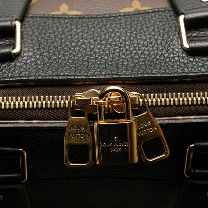 Louis Vuitton Monogram Macassar Retiro PM Shoulder Bag Handbag 2WAY M50058 Noir