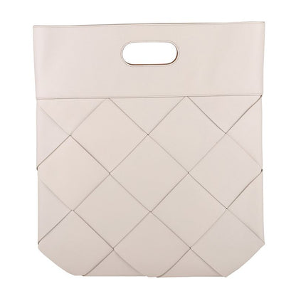 Bottega Veneta Tote Bag Leather Woven SLIP Small TOTE BAG Ivory