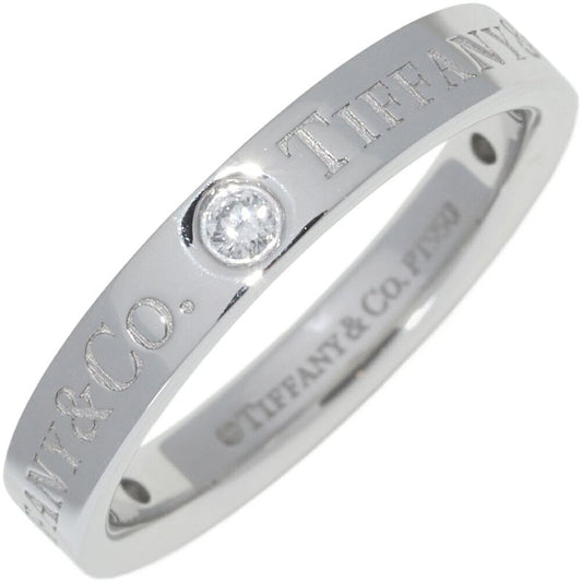Tiffany & Co Ring Ot950 Diamond 3P (007ct) T&CO Band Ring With Flat Band Ring