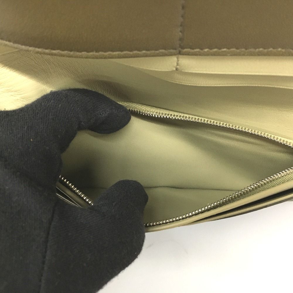 Bottega Veneta Bi-Fold Long Wallet Intrecciato Oblique with