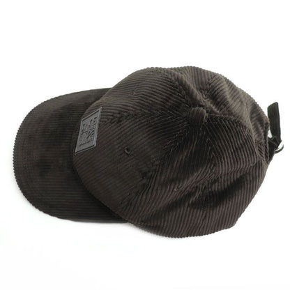 Loewe Anagram Patch Cap Dark Brown K820358x22 ONE SIZE Corduroy Unisex Preowned