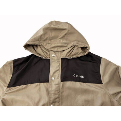 Celine Logo Embroidery Windbreaker Jacket Mountain Hoodie — view 3